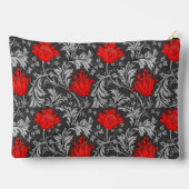 William Morris Anemone, Grey/Grey en Red Etui (Achterkant)
