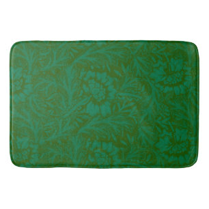 William Morris , Anemone in Emerald Green Badmat