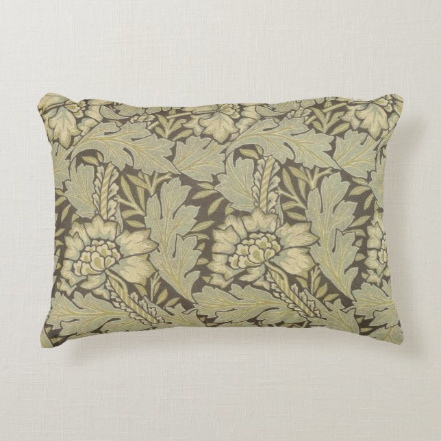 William Morris Anemone Pattern Accent Kussen (Voorkant)