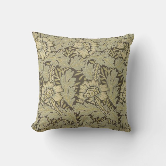 William Morris Anemone Pattern Kussen (Voorkant)
