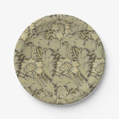 William Morris Anemone Pattern Papieren Bordje (Voorkant)