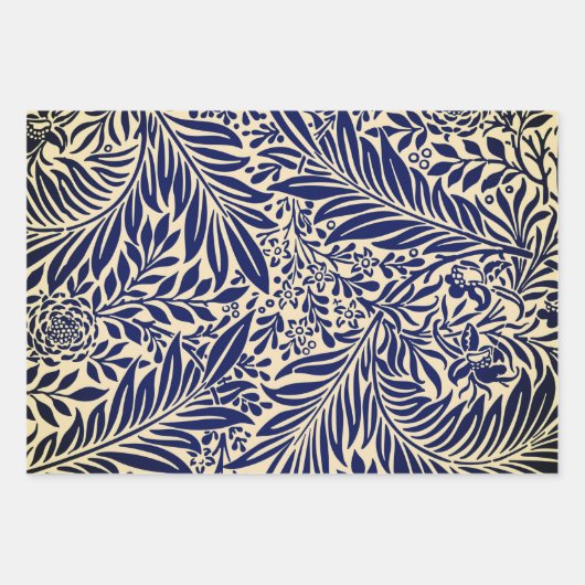 William Morris ANGELS Wrapping Paper Flat Sheet (Voorkant 3)