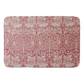 William Morris  Animals Birds Rabbits Pink Badmat (Voorkant)