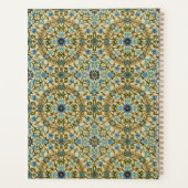 William Morris - Antiek 1873 Vine & Flower Pattern Planner (Achterkant)