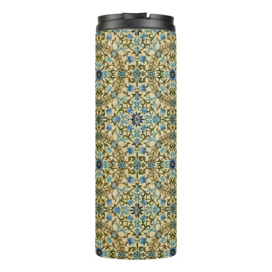 William Morris - Antiek 1873 Vine & Flower Pattern Thermosbeker (Achterkant)