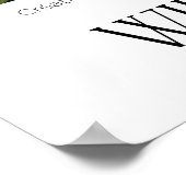 William Morris Antiek bloemmotief Poster (Hoek)