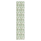 William Morris Antiek Daisy Floral Pattern Korte Tafelloper (Voorkant)