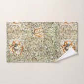 William Morris Antiek Honeysuckle Floral Classic Bad Handdoek (Handdoek)