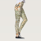 William Morris Antiek Honeysuckle Floral Classic Leggings (Rechts)