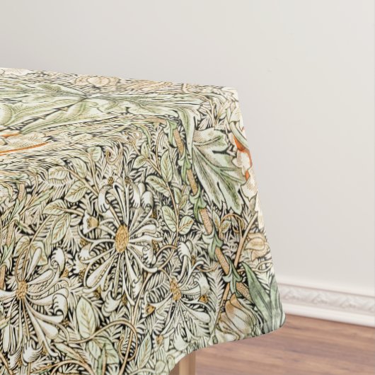 William Morris Antiek Honeysuckle Floral Classic Tafelkleed (Voorbeeld)