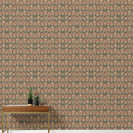 William Morris Antiek Honeysuckle Floral Pattern Behang