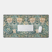 William Morris Antiek Honeysuckle Floral Pattern Bureaumat (Keyboard & Muis)