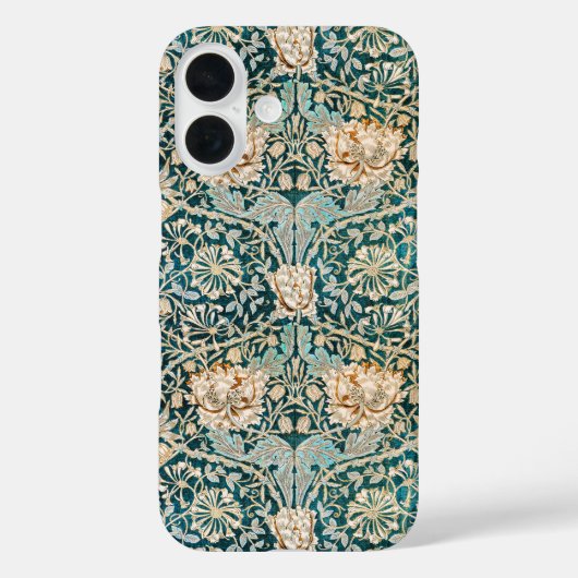 William Morris Antiek Honeysuckle Floral Pattern Case-Mate iPhone Case (Achterkant)