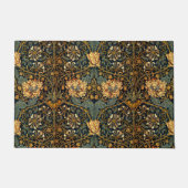 William Morris Antiek Honeysuckle Floral Pattern Deurmat (Voorkant)