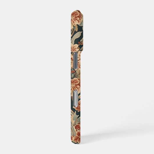 William Morris Antiek Honeysuckle Floral Pattern iPhone Hoesje (Rechterkant)