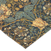 William Morris Antiek Honeysuckle Floral Pattern Korte Tafelloper (Hoek)