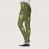 William Morris Antiek Honeysuckle Floral Pattern Leggings (Links)
