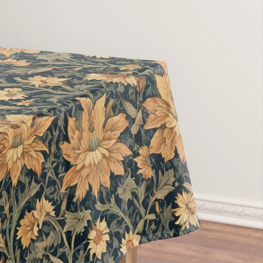 William Morris Antiek Honeysuckle Floral Pattern Tafelkleed (Voorbeeld)