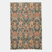 William Morris Antiek Honeysuckle Floral Pattern Theedoek (Verticaal)