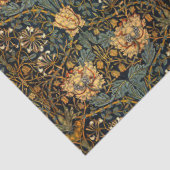 William Morris Antiek Honeysuckle Floral Pattern Tissuepapier (Detail)