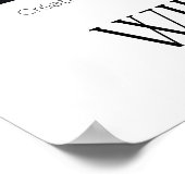 William Morris  Antiek Sinaasappel Flower Poster (Hoek)