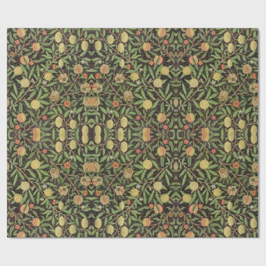 William Morris - Antiek vruchten of granaatappel Cadeaupapier (Vlak)