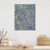 William Morris - Antiek vruchten of granaatappel Poster (Keuken)