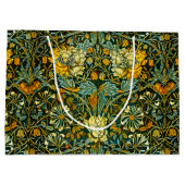William Morris Antieke Kamperfoelie Bloemmotief Groot Cadeauzakje (Achterkant)