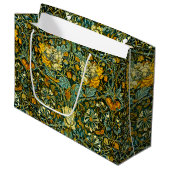 William Morris Antieke Kamperfoelie Bloemmotief Groot Cadeauzakje (Voorkant Gekanteld)