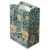 William Morris Antieke Kamperfoelie Bloemmotief Medium Cadeauzakje (Achterkant Gekanteld)