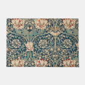 William Morris Antique Honeysuckle Floral Deurmat (Voorkant)