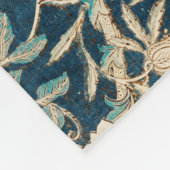 William Morris Antique Honeysuckle Floral Fleece Deken (Hoek)