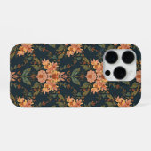 William Morris Antique Honeysuckle Floral Pattern iPhone Hoesje (Achterkant horizontaal)