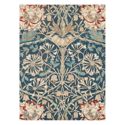 William Morris Antique Honeysuckle Floral Tafelkleed (Voorkant)