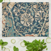 William Morris Antique Honeysuckle Floral Theedoek (Gevouwen)