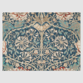 William Morris Antique Honeysuckle Floral Tissuepapier