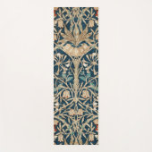William Morris Antique Honeysuckle Floral Yogamat (Voorkant)