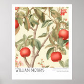 William Morris  Appels en Bloesems Poster (Voorkant)