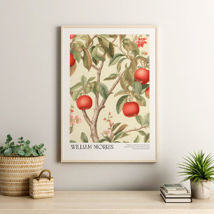 William Morris Appels en Bloesems Poster