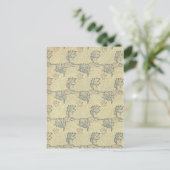 William Morris Apple Design Briefkaart (Staand voorkant)