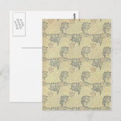 William Morris Apple Design Briefkaart (Voorkant / Achterkant)