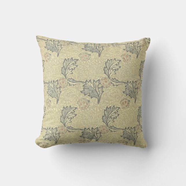 William Morris Apple Design Kussen (Voorkant)