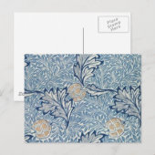 William Morris Apple Flower Floral Design Briefkaart (Voorkant / Achterkant)