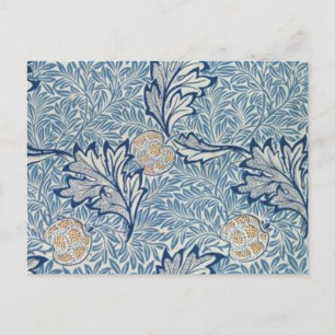 William Morris Apple Flower Floral Design Briefkaart