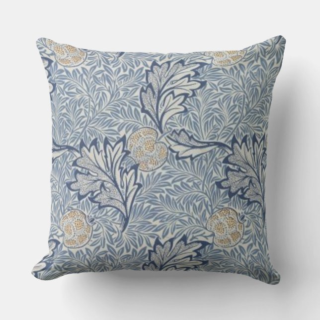 William Morris Apple Flower Floral Design Buitenkussen (Voorkant)