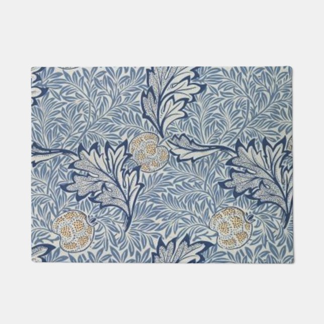William Morris Apple Flower Floral Design Deurmat (Voorkant)