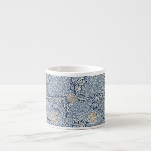William Morris Apple Flower Floral Design Espresso Kop (Voorkant)