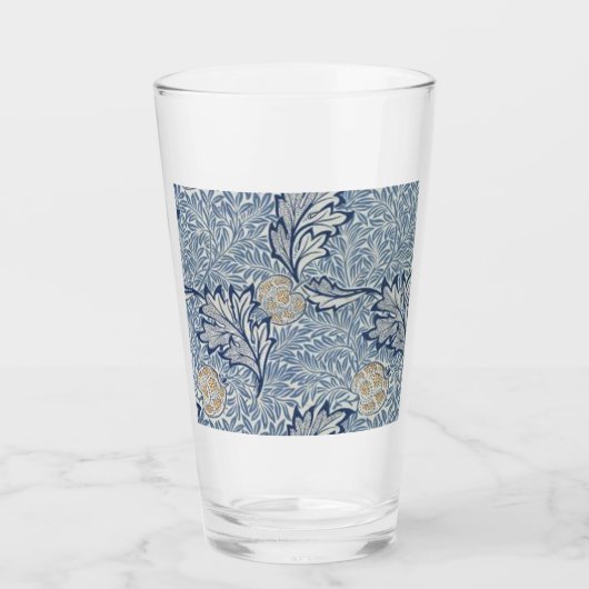 William Morris Apple Flower Floral Design Glas (Voorkant)