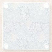 William Morris Apple Flower Floral Design Glazen Onderzetter (Achterkant)