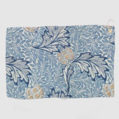 William Morris Apple Flower Floral Design Golfhanddoek (Horizontaal)